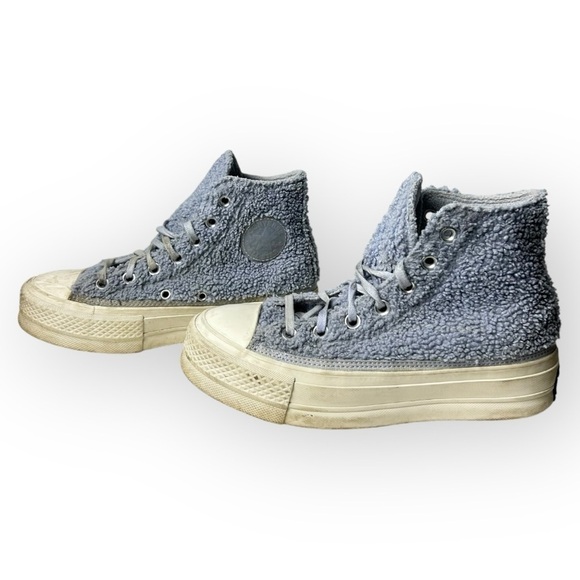 Converse Chuck Taylor All Star Platform High 'Cozy Sherpa - Ghost' 6 - Picture 10 of 14
